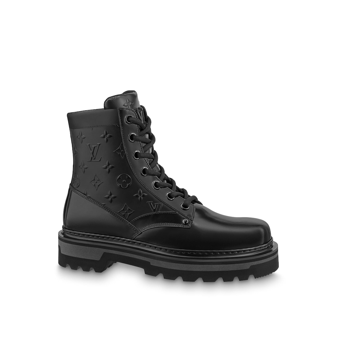 Lv inspired hot sale combat boots